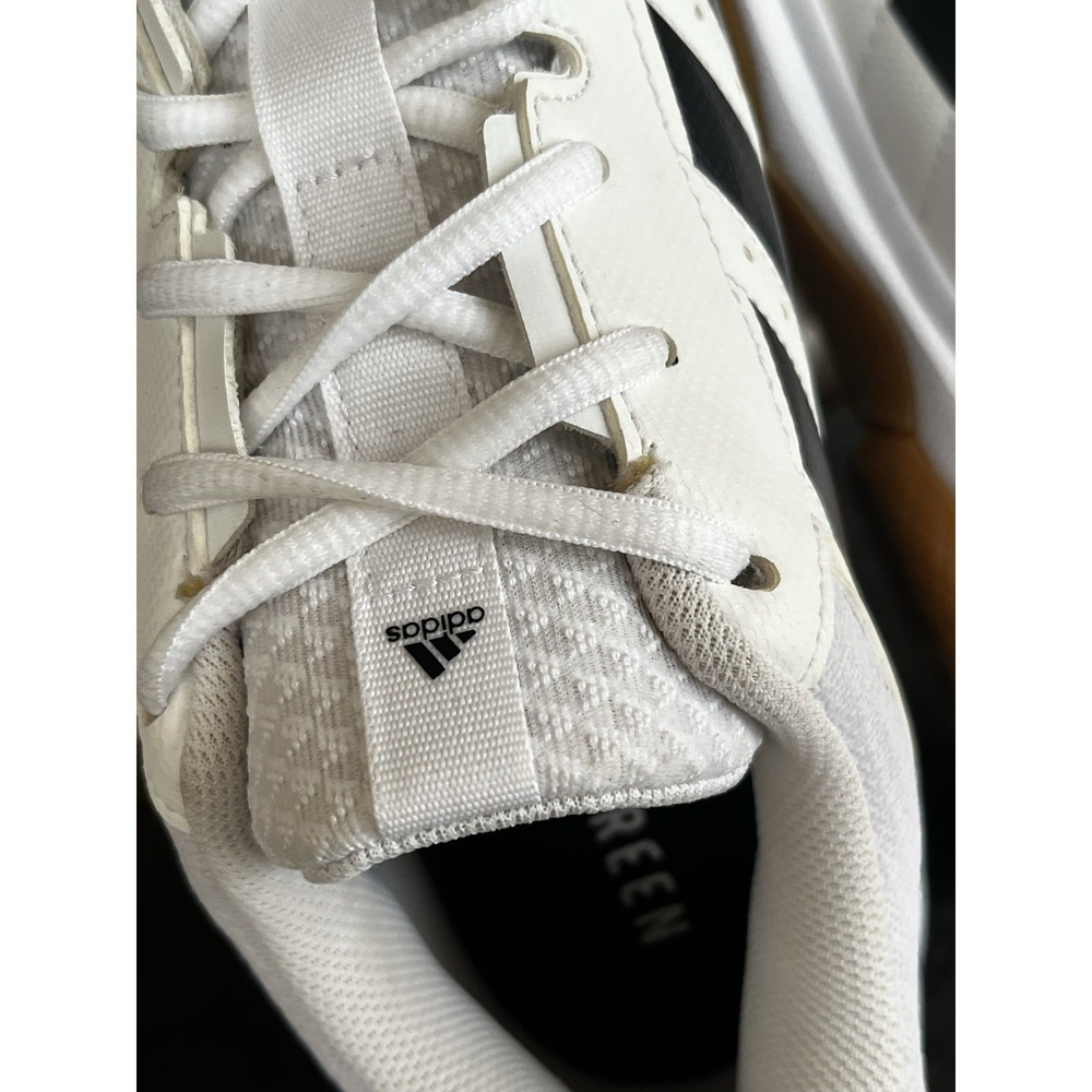 Adidas Women's Size 12 Ligra 7  Collegiate Sneakers White Black Volleyball - Picture 5 of 10